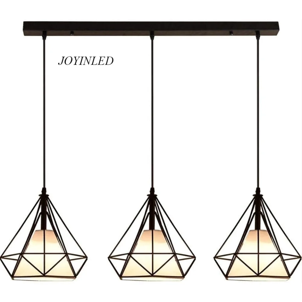 

JOYINLED винтажный стиль потолочный светильник ретро модный подвесной светильник 3-идеально подходит для острова гостиной столовой спальни