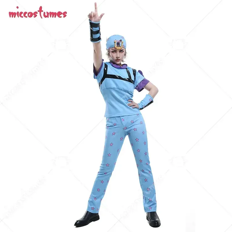 

25COSMiccostumes Women's Johnny Josta Hooded Full Set Cosplay Costume with Hat Halloween Cosplay Costume
