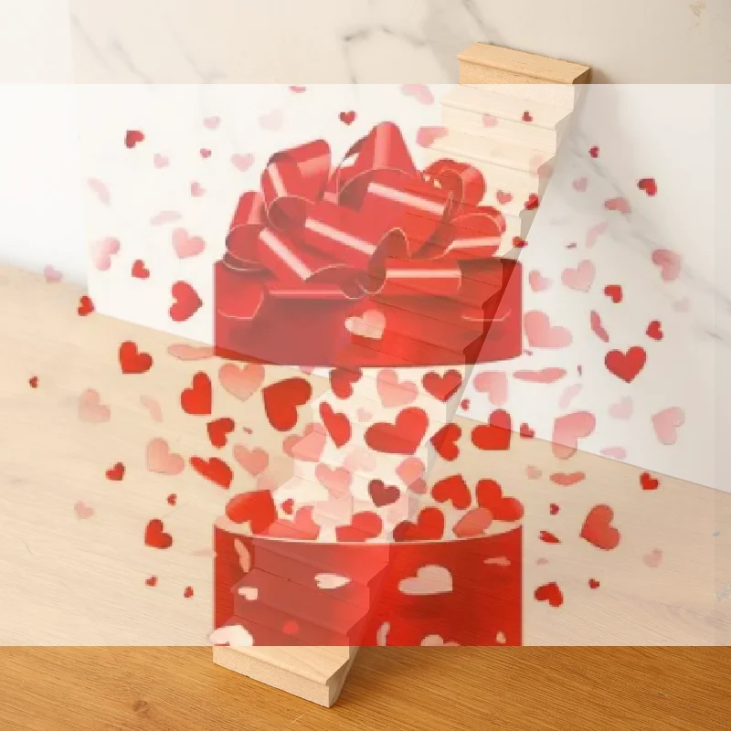 【BS】1:12 ドールハウス ミニチュア階段 手すりなし 家具 ホームモデル 装飾 おもちゃ ドールハウスアクセサリー