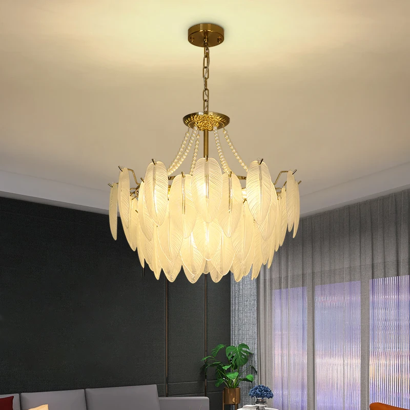 Luxury Bedroom Chandeliers LED Morden Style Hotel Hall Living Room Restaurant For Ceiling Decor Indoor Hanging Light Fixture