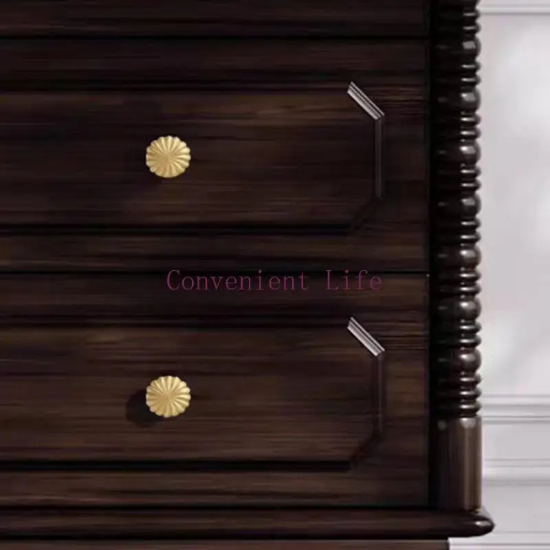 L1EE 5/10 قطعة سبائك الألومنيوم مقبض كابينة خزانة تسحب اليقطين مقبض درج الأثاث مقبض ديكور الأثاث الأجهزة