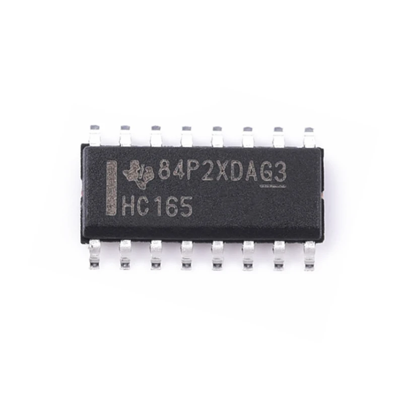 10개 SN74HC165DR SOP-16 SOIC 실크 스크린 HC165 칩 IC