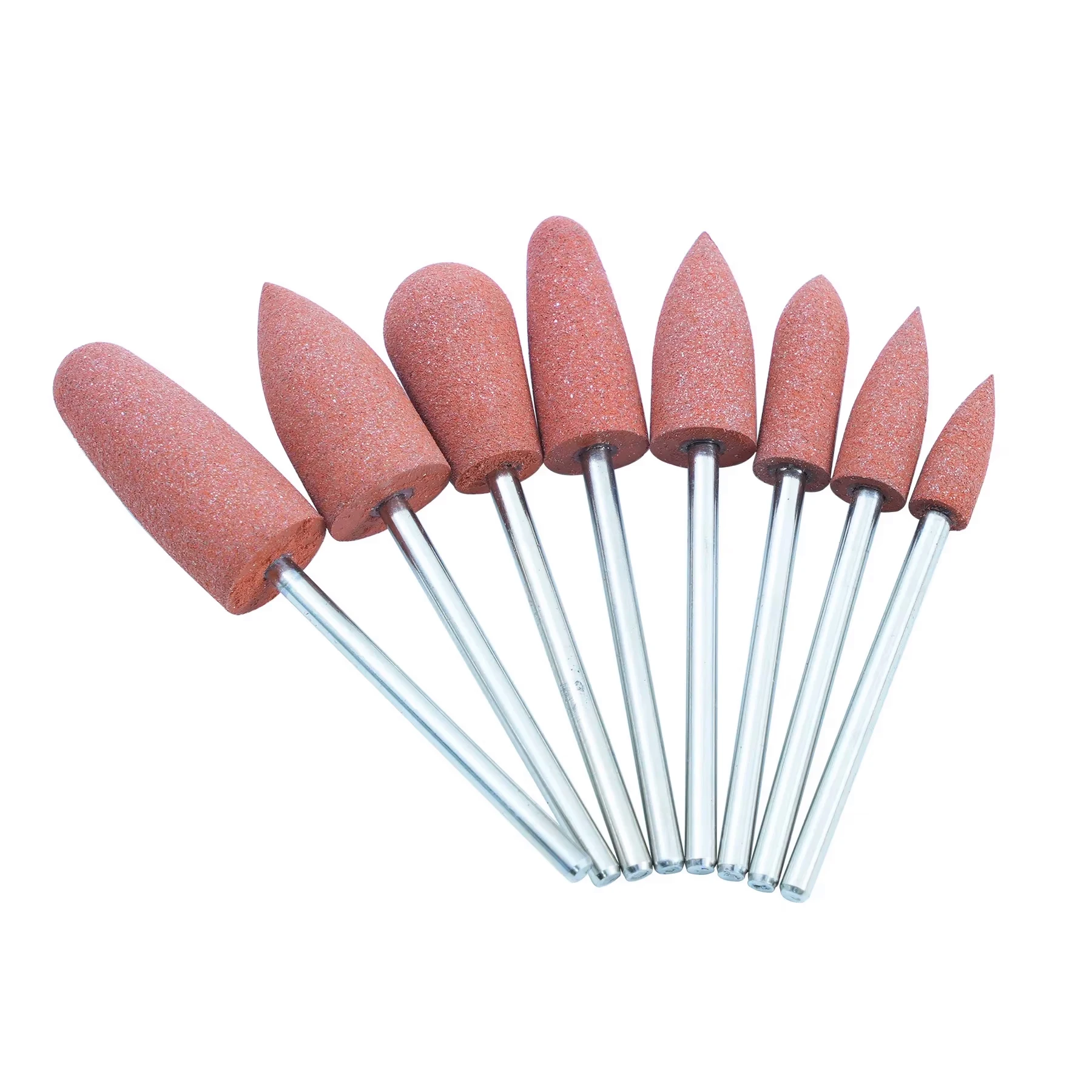 56 Types/Set Dental Silicone Rubber Polishers Burs 7 Colors Teeth Whitening Polishing Drill Tools for Denture & Dental Tools