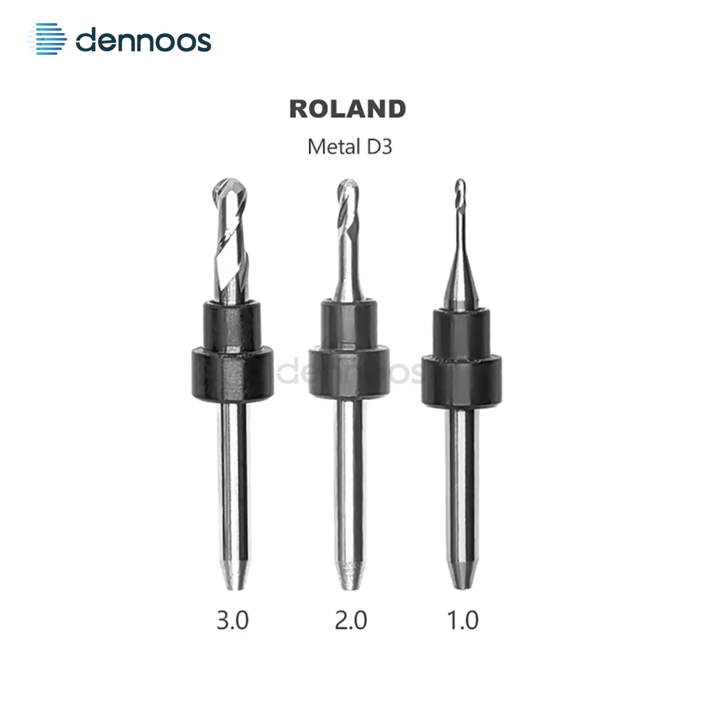 Picture 6: ROLAND D4 Dental Milling Burs For Lithium Disilicat/Metal Machines Precision Tools Milling Burs Cutting 50mm CAD CAM System