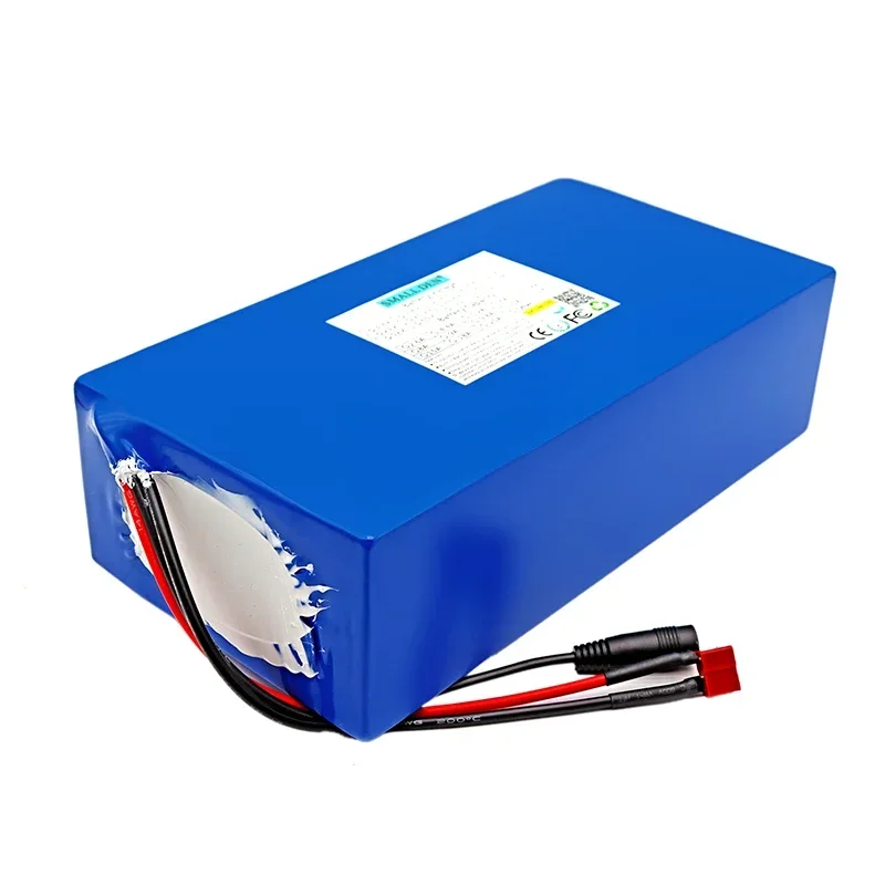 New 48V 20A 18650 lithium battery pack 13S6P with built-in 30A balanced BMS 1000W high-power Power Tools, Spare Batteries