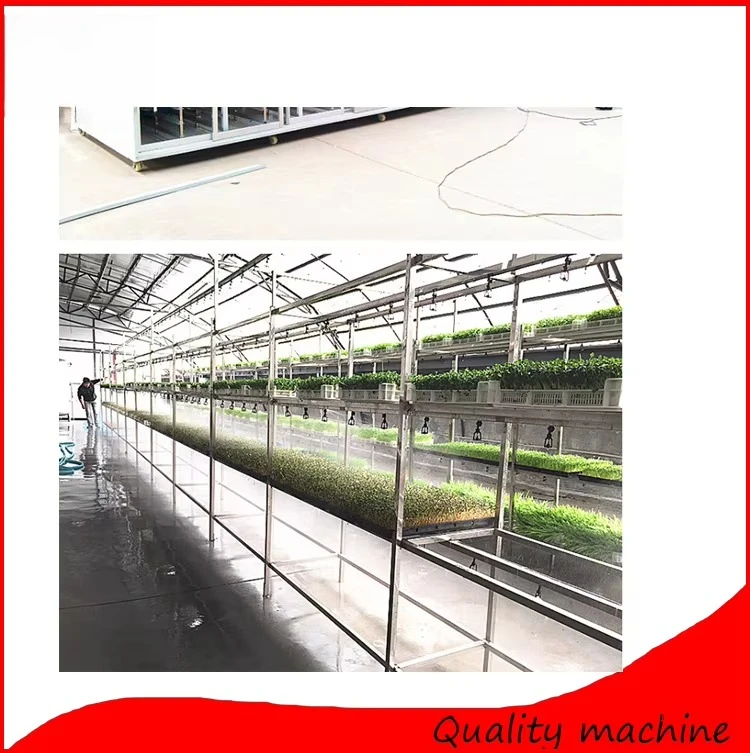 Hydroponic Seeds Germinate Machine/green Fodder Making Barley Breeding Room