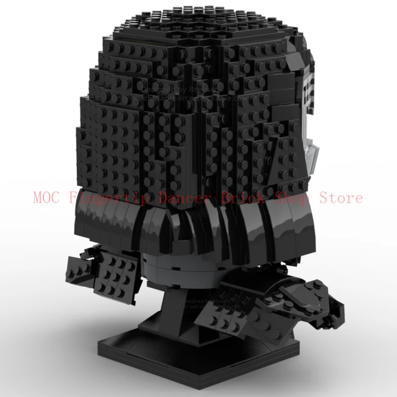 MOC-84160 small particle assembly block helmet model toy accessories 876PCS