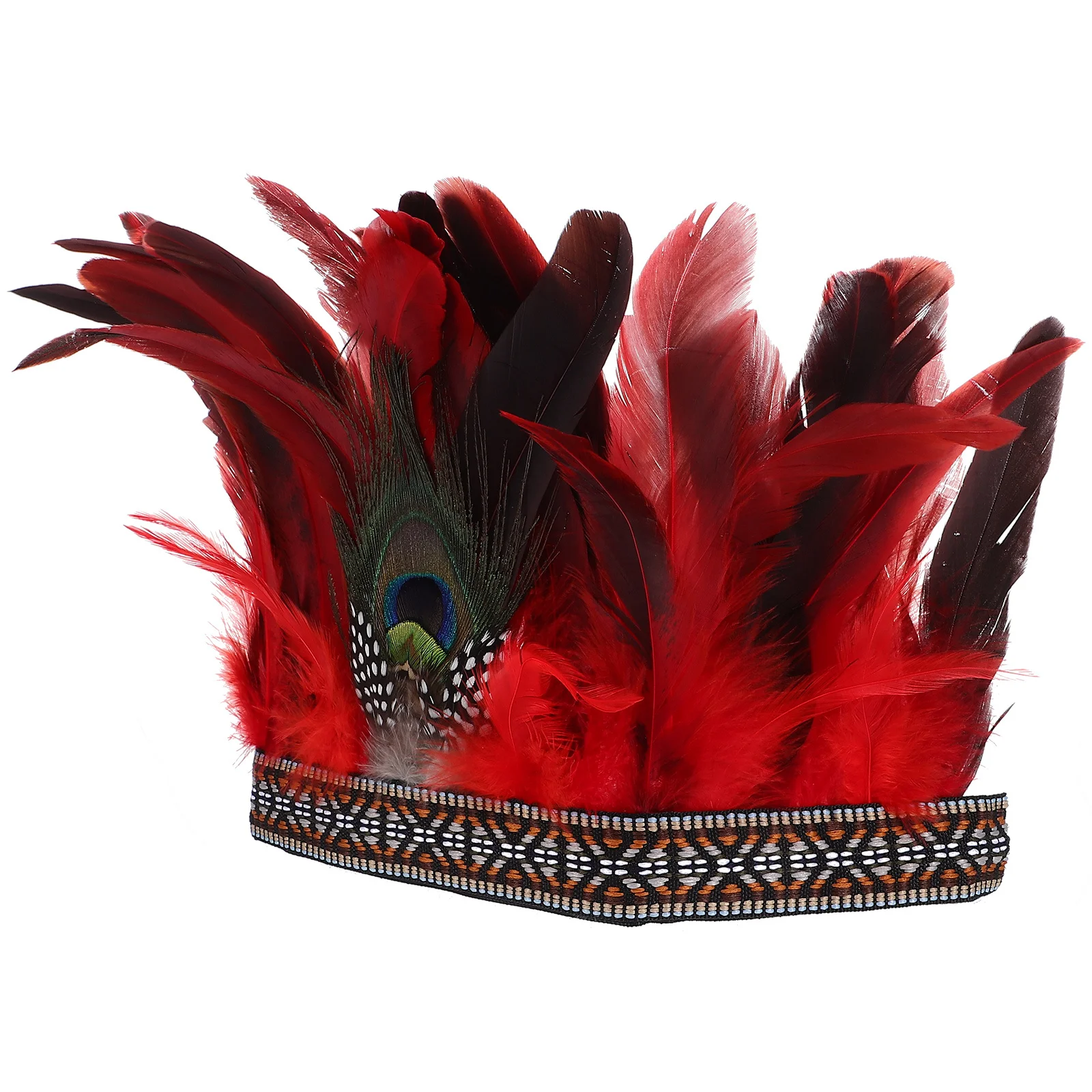 Hair Accessory For Women Plumage Headband Fascinator Headdress For Carnival Halloween Party Cosplay Wear