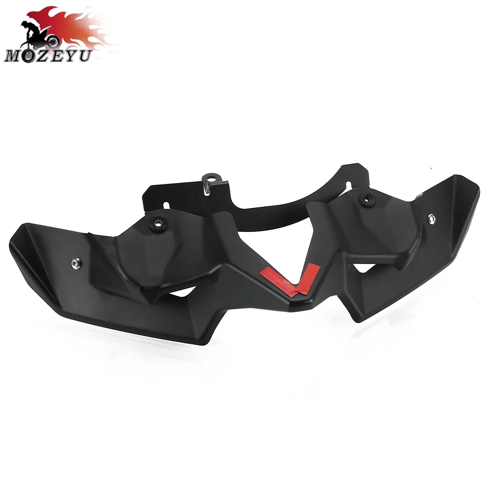 Z900 อุปกรณ์เสริมรถจักรยานยนต์ด้านหน้าสปอยเลอร์ Winglet Aerodynamic Wing สปอยเลอร์สําหรับ KAWASAKI Z900 Z 900 2020 2021 2022 2023 2024