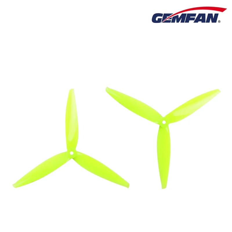 2/6/12Pairs Gemfan Flash 7040 Propeller 7inch 3-Blade 7X4X3 CW CCW Props For FPV RC Drone Racing Freestyle Long Range Quadcopter