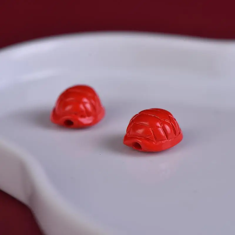 Cinnabar rich armor bead diaphragm DIY accessories