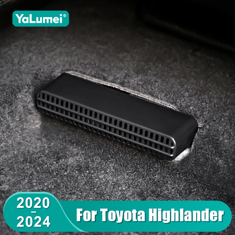 Für Toyota Highlander XU70 Kluger 2020 2021 2022 2023 2024 Auto Klimaanlage Outlet Maske Unter Sitz Vent Abdeckung Zubehör