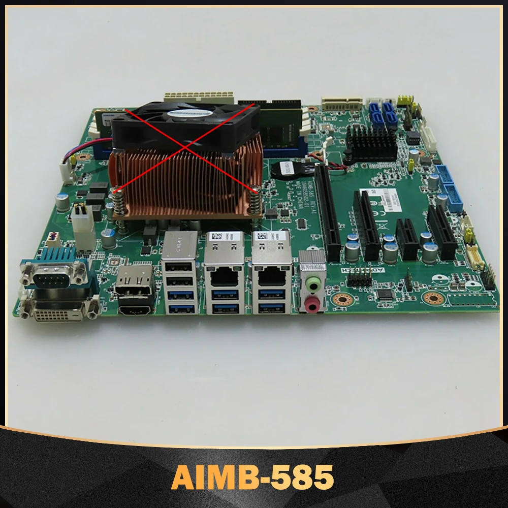 For Advantech Industrial Control Motherboard Support Xeon® E3/ Core i7/i5/i3 LGA1151 MicroATX AIMB-585 AIMB-585QG2-00A1E