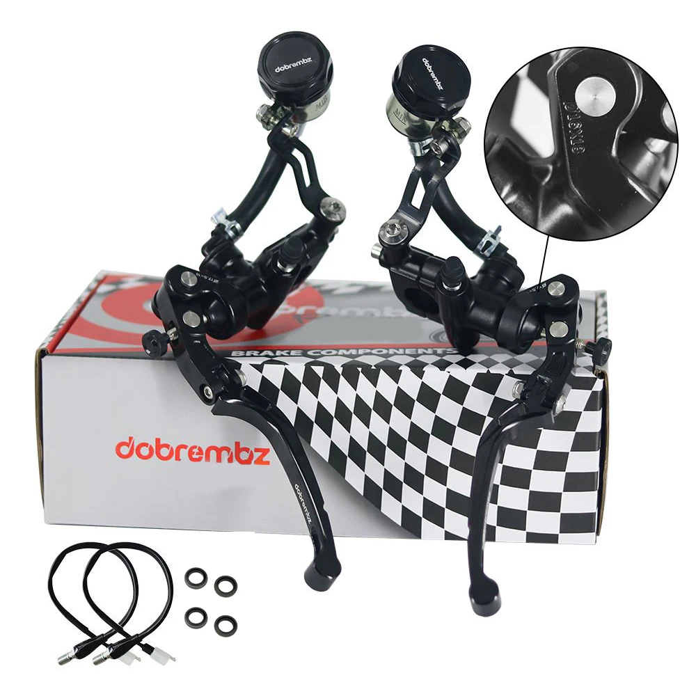 

17.5/16RCS Brake Clutch Lever Master Cylinder Pump Radial Mounting Hydraulic DOT 7/8" 22mm collapsible 90° Handle Bar for surron