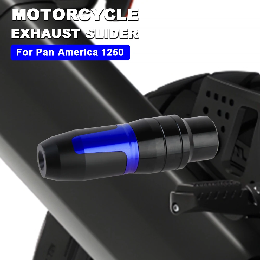 

Exhaust Slider Aluminum Fall Protection for Pan America 1250 Accessories Panamerica 1250 2021-2024 Motorcycle Crash Protectors