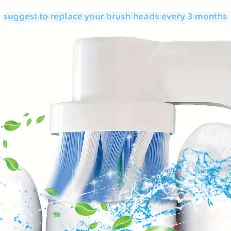 4/12/16Pcs Replacement Toothbrush Heads Compatible with Oral-B Braun Professional Electric Toothbrush Heads Brush Heads view 2