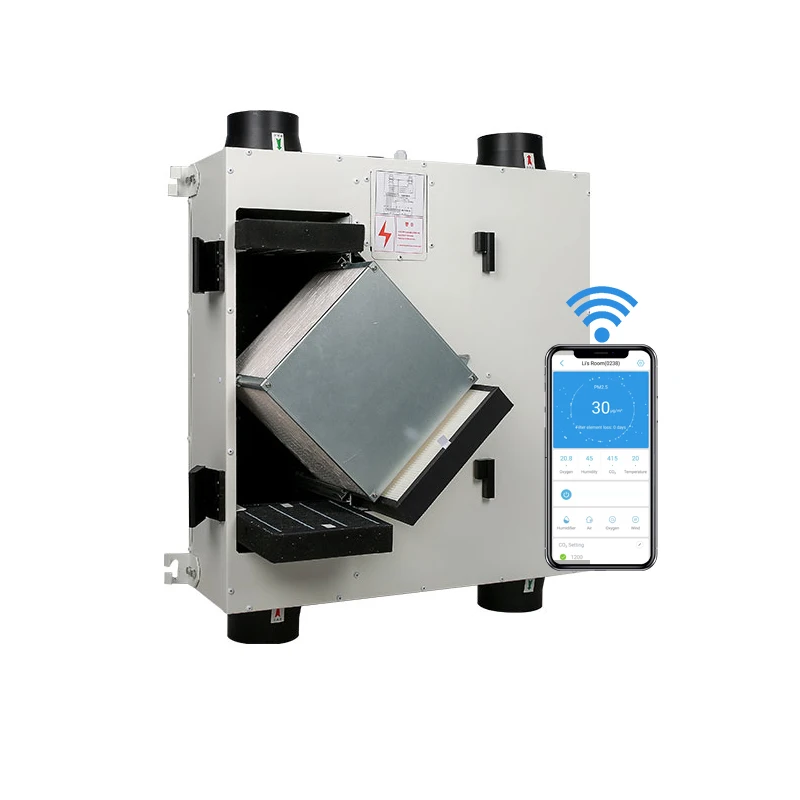 

Energy Recovery Ventilation System Remote Control Erv Smart Air Ventilation System