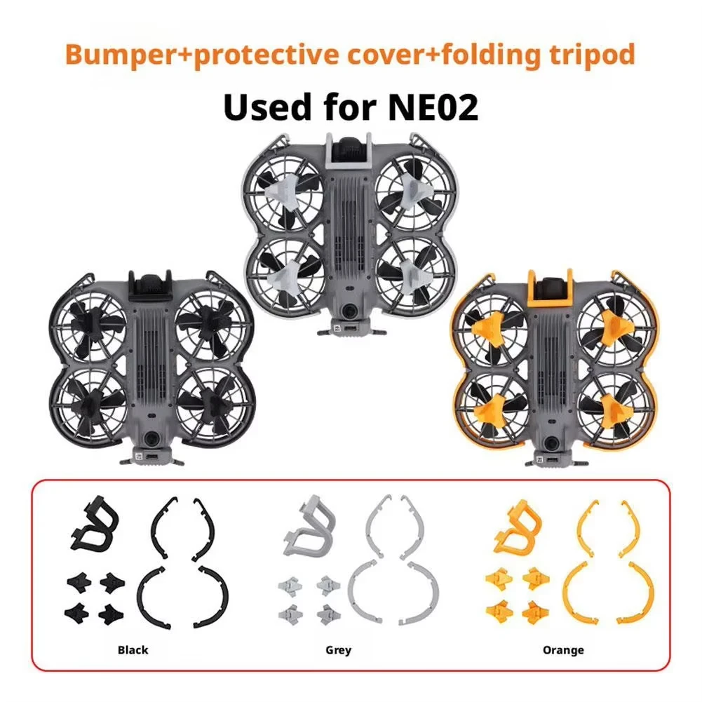 

3-in-1 Protection Kit for DJI NEO 2 Drone Anti-Collision Guard Foldable Landing Gear Body Cover Full Protection Accessories Set