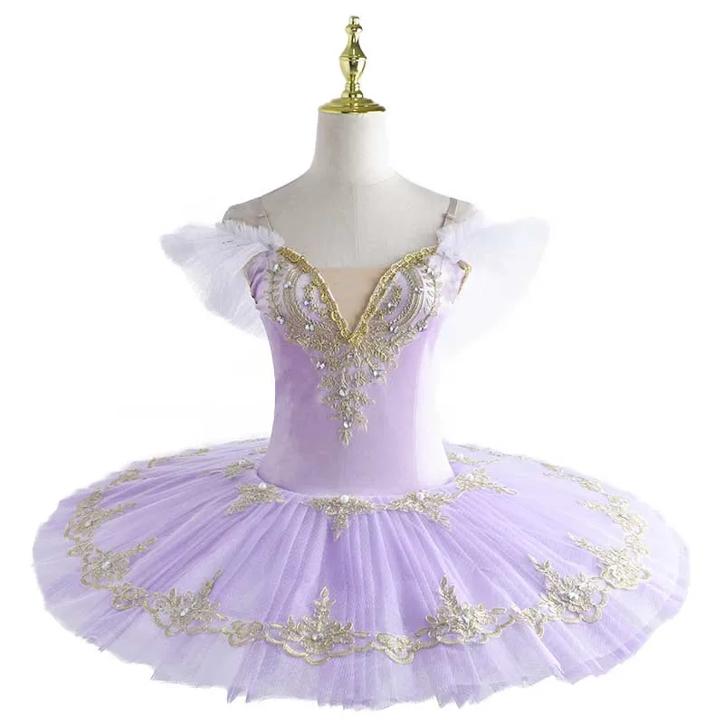 

Professional Ballet Tutu Girls Blue Pink Platter Pancake Tutu Ballerina Party Dress Adult Women Child Kids Ballet Dance Costume