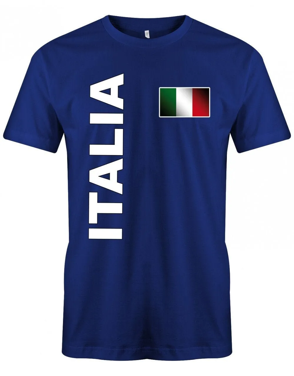 Italia flagge em wm italien fan herren t shirt