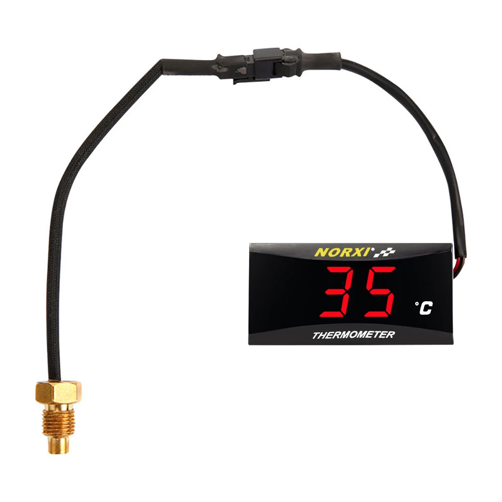 Motorrad-Wassertemperatur-Minimessgerät für XMAX250 300 NMAX CB 400 CB500X Sensor Thermometer Temp Gauges Scooter Racing