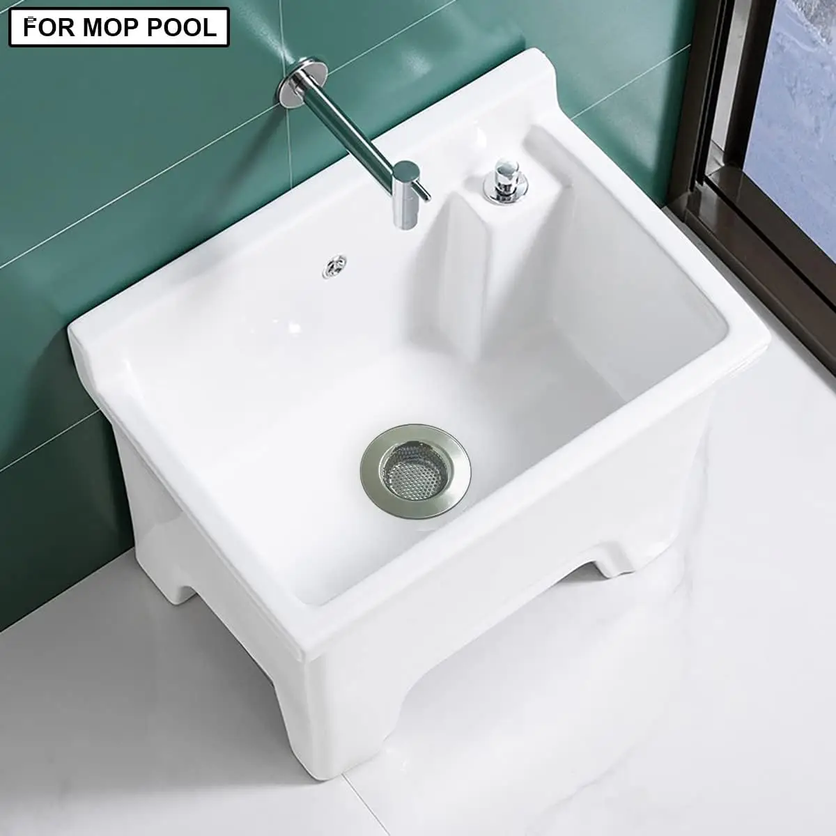 2pcs Stainless Steel Bathroom Drains Bathtub Shower Hair Catcher With 1.75