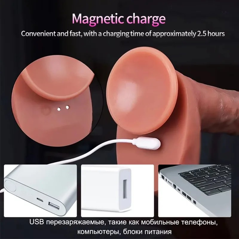 Godemiché avec télécommande sans fil, moteur puissant, forte ventouse, pénis réaliste, jouet pour adulte, pour femmes, hommes gays, Anal, Vaginal, Inser