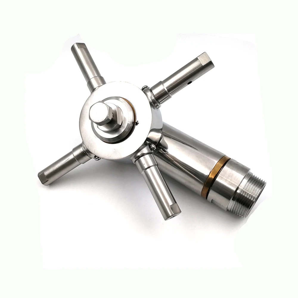 

304 Stainless Steel 3D Rotary Tank Cleaning Machine, Powerful Tank Washing Nozzle, 360 Degree Spray, KT599