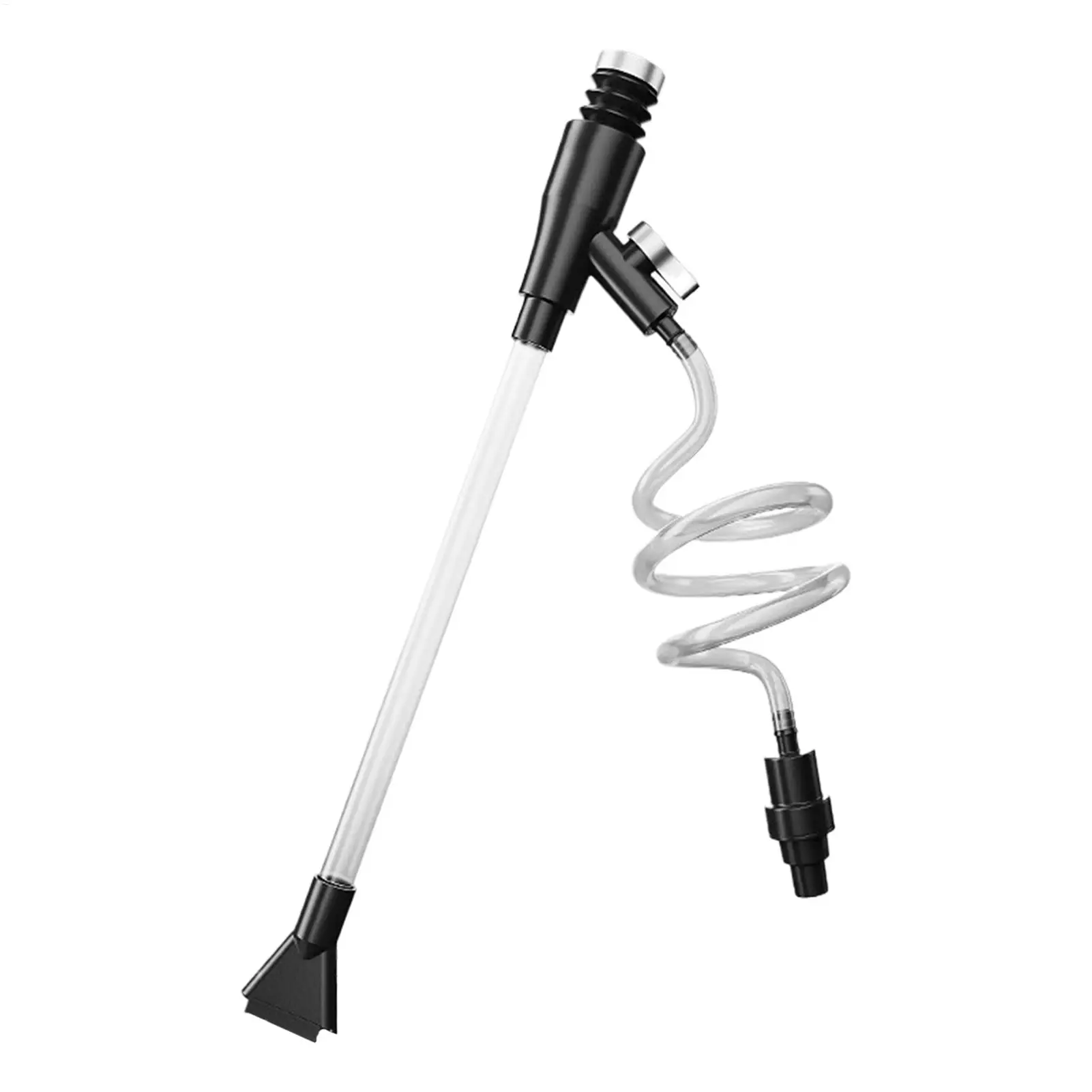 

Fish Tank Vacuum Gravel Cleaner Manual Hand Pump Water Cleaner Gravel Siphon For Aquariums For Maintenance Cleaning Reptile