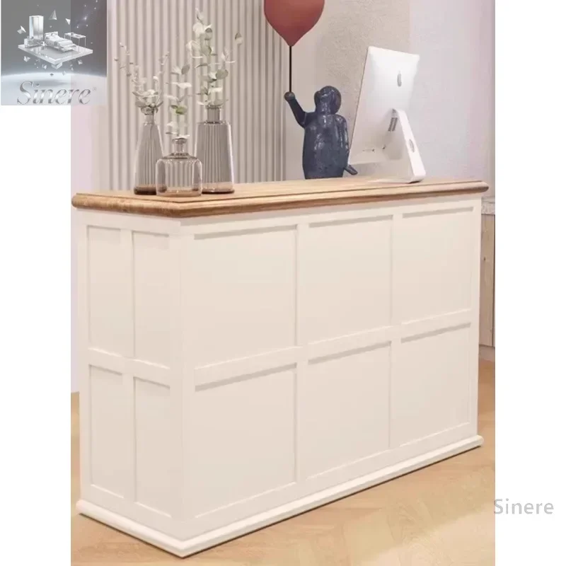 

Simple modern checkout page Clothing shop Shop Small bar Barber shop Front desk Beauty salon Counter Reception desk