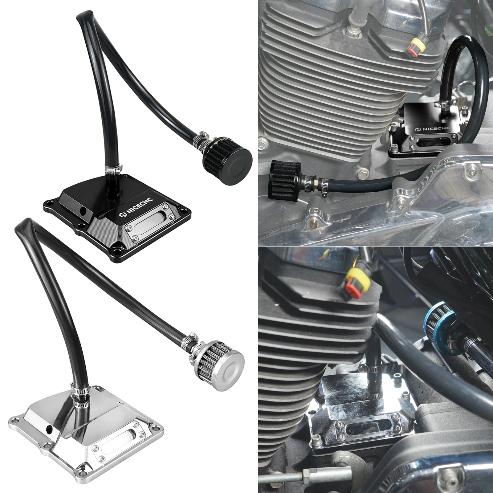 

Vented Transmission Top Cover for Harley Road King/Special Street Glide FLHX/S Road Glide FLTRX/S Tri Glide Ultra Limited 17-24