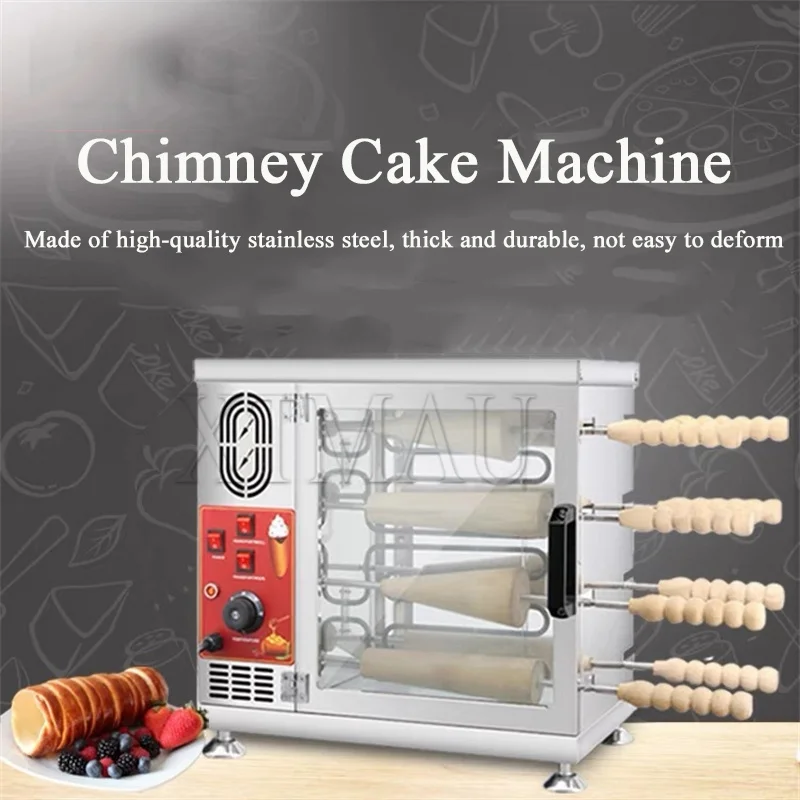 Concise Design Chimney Cake Twist Kurtos Kalacs Machine Roller