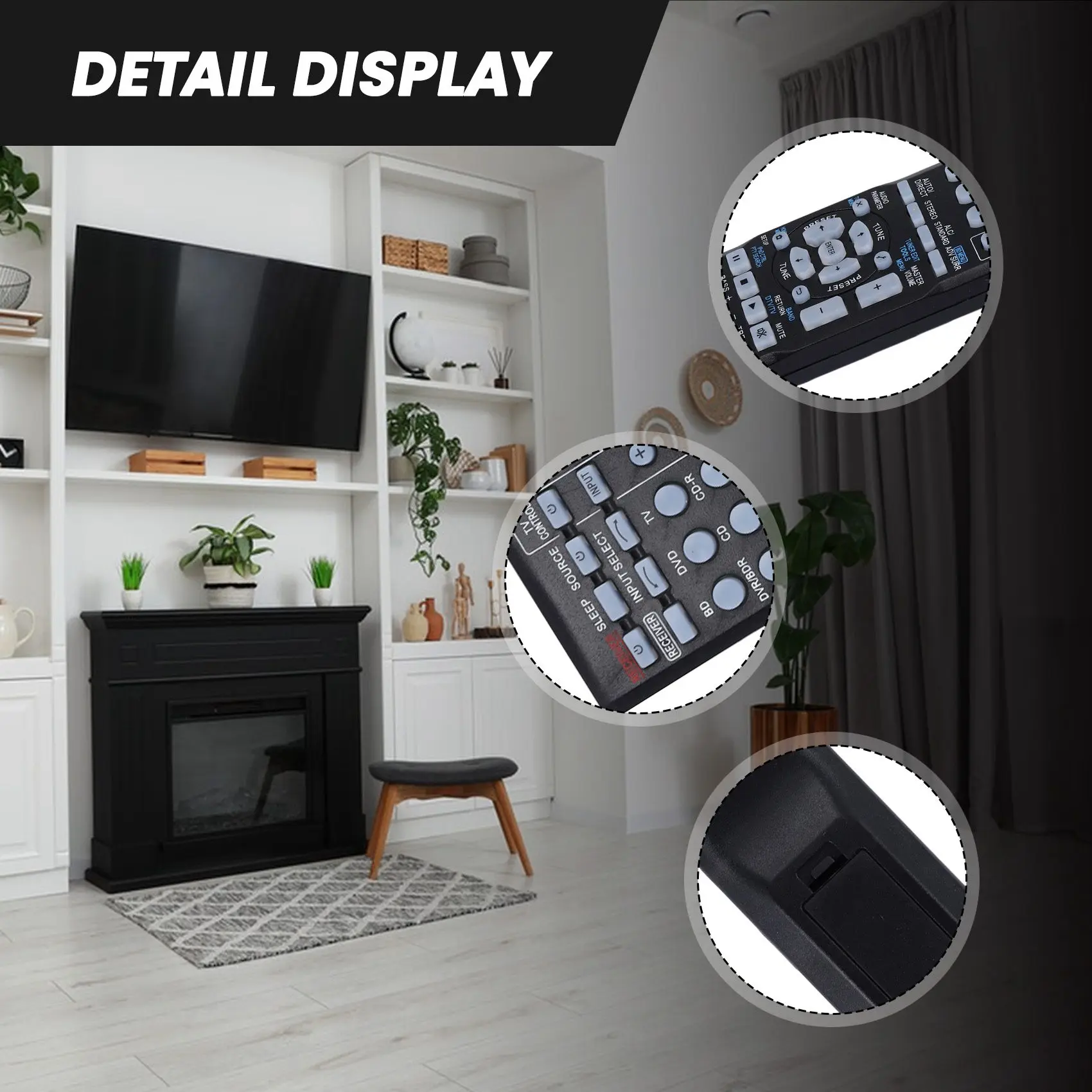 A31T Replacement Remote Control AXD7622 for Pioneer AV Receiver for HTP-071 VSX-321-K-P