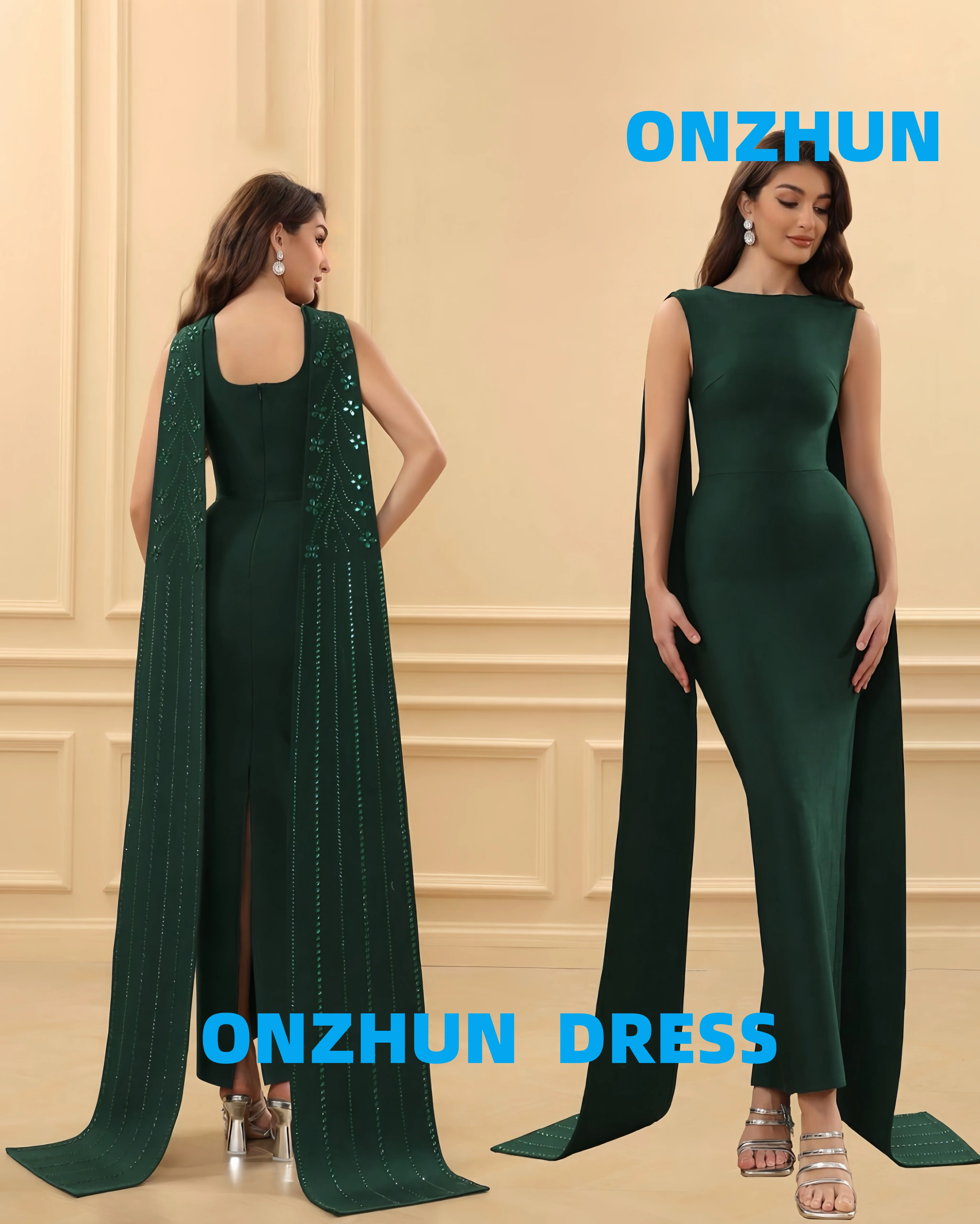 فساتين سهرة فاخرة مخصصة بدون حمالات بدون أكمام شال حورية البحر فساتين سهرة عصرية للنساء