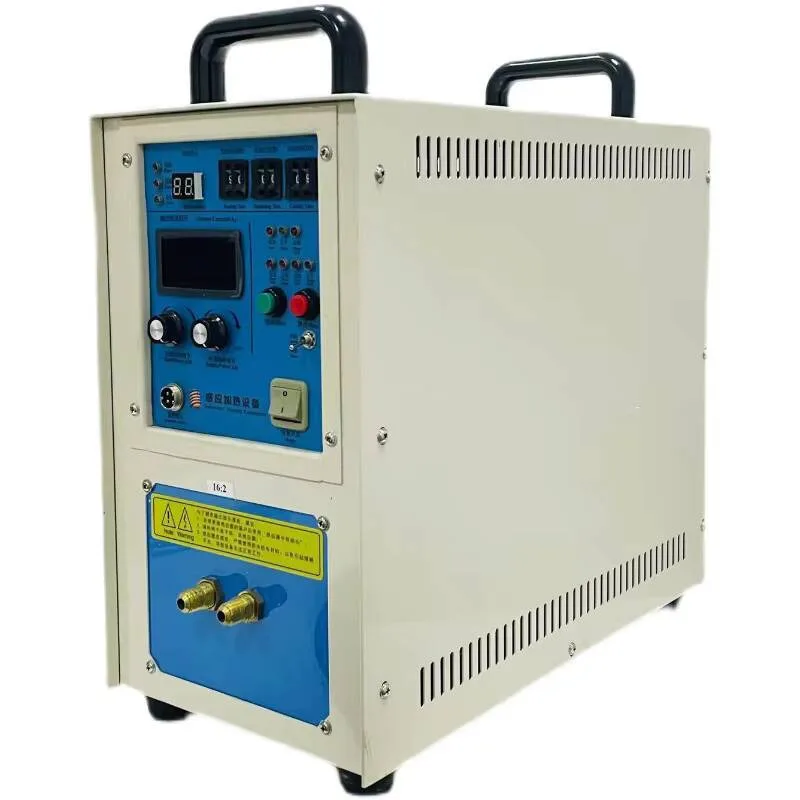 Hoogfrequente 15KVA oven Energiebesparende en milieuvriendelijke inductieverwarmingsapparatuur
