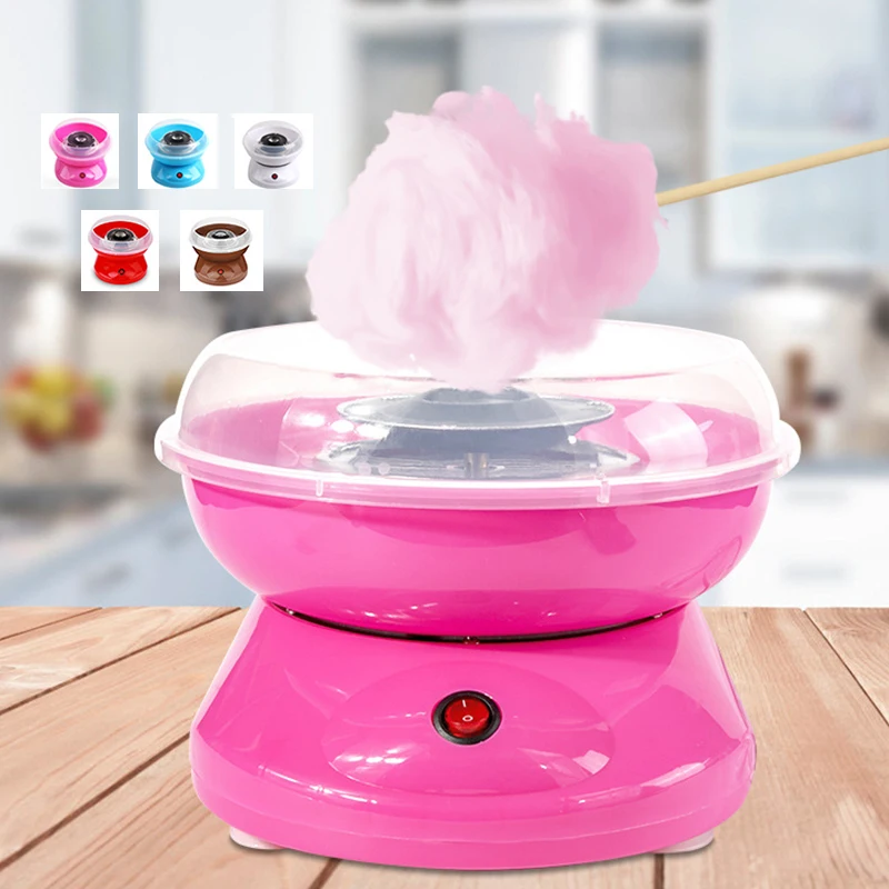 

MINI Children Sweet Cotton Candy Machine Electric Marshmallow DIY Machine Portable Sugar Fairy Floss Maker Sweet Gadget