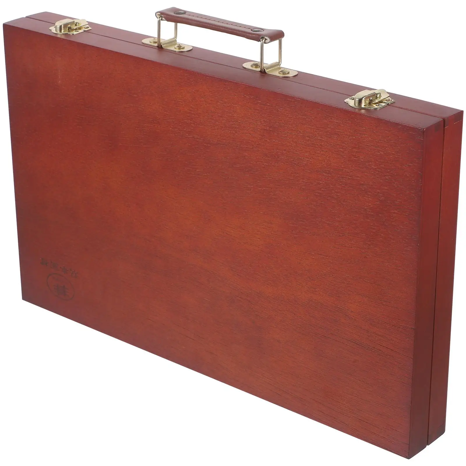 Easel Oil Painting Box Table Top Wooden Pigment Empty Container Tool Kit Drawing Case Travel