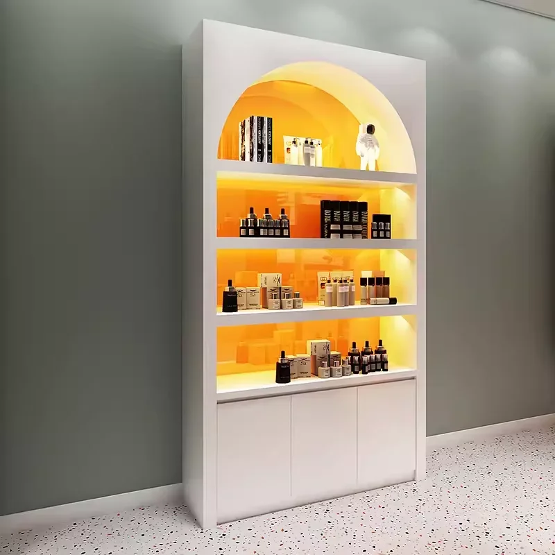 

Cosmetics Beauty Salon Skin Care Products Hairdressing Window Bag Shoes Paint Display