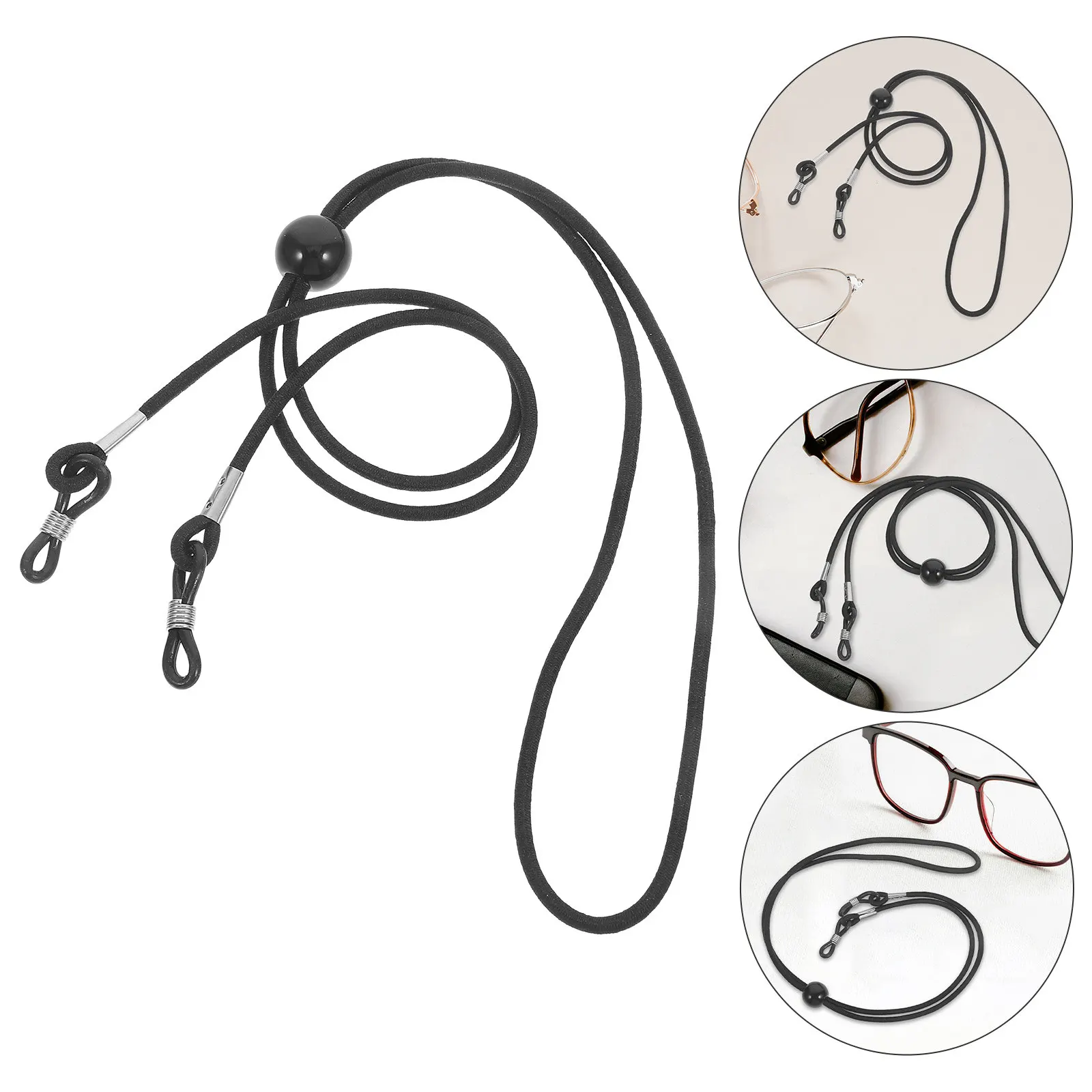 10Pcs Glasses Strap Elastic Adjustable Polyester Eyeglass Holder Sunglass Strap Lightweight Glasses Lanyard Eye Glass Holder