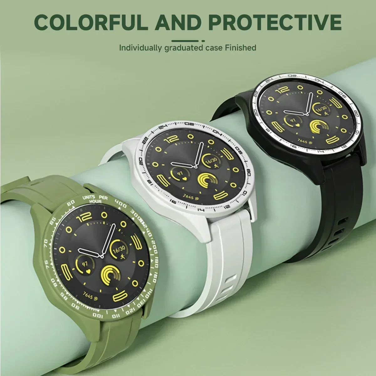 Soft Silicone Case for Huawei Watch GT 4 46mm Hollow Watch Shell Flexible for Huawei Gt4 41mm Durable Protection Accessories