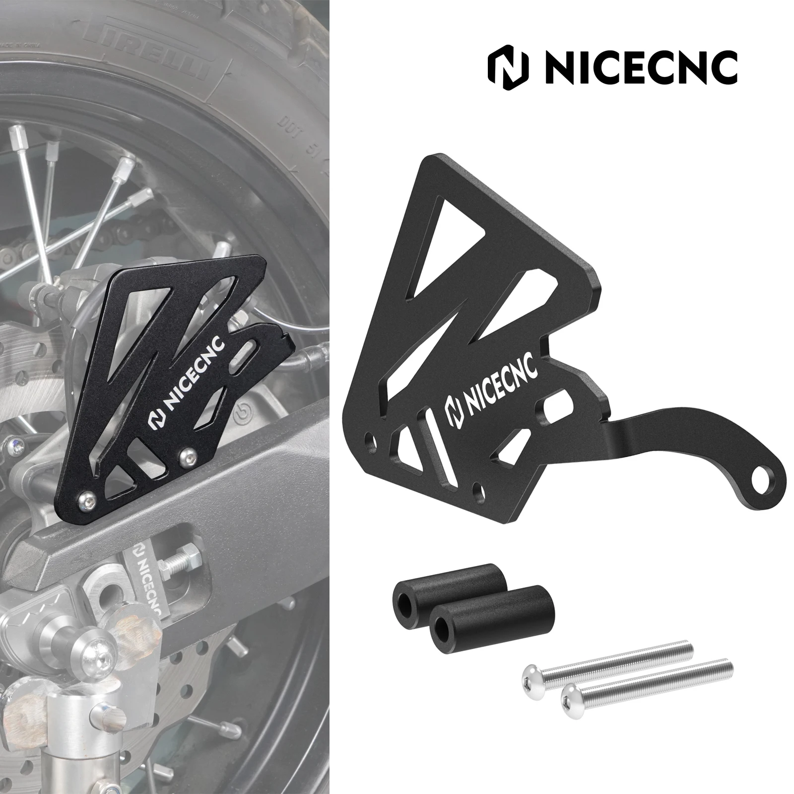 

Motorcycle Rear Brake Caliper Guard Protection for Yamaha Tenere 700 Ténéré 700 Rally Edition 2019 2020 2021 2022 2023 2024