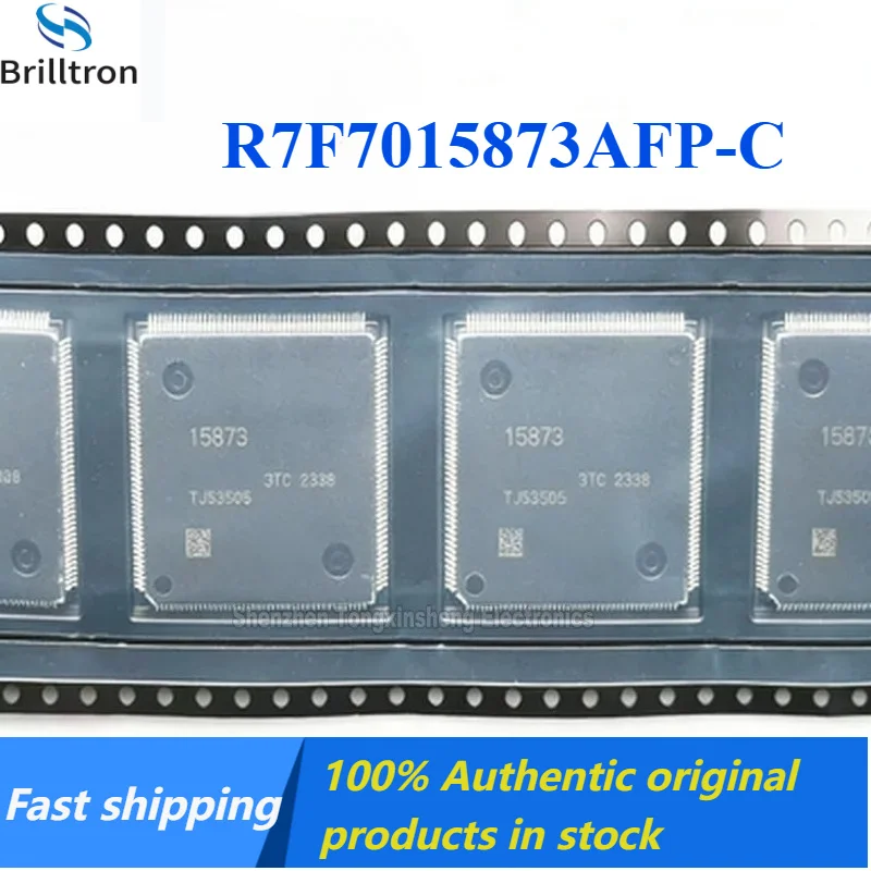 1PCS R7F7015873AFP-C  100% Brand new original R7F7015873AFP-C R7F7015873 15873 QFP-176 32-bit Microcontroller Chip