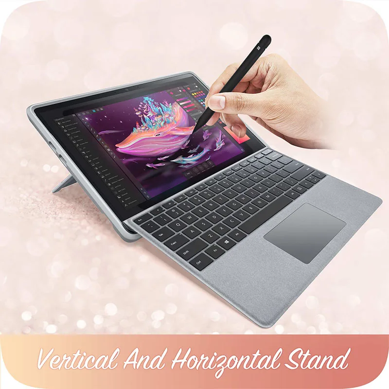 Per Microsoft Surface Pro 11 /Pro 10 /Pro 9 Case I-BLASON Cosmo Slim Custodia protettiva elegante compatibile con tastiera con tipo di copertura