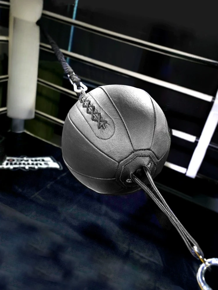 

Adjustable speed leather heaven and earth speed ball double head rebound ball boxing shake chain reaction ball