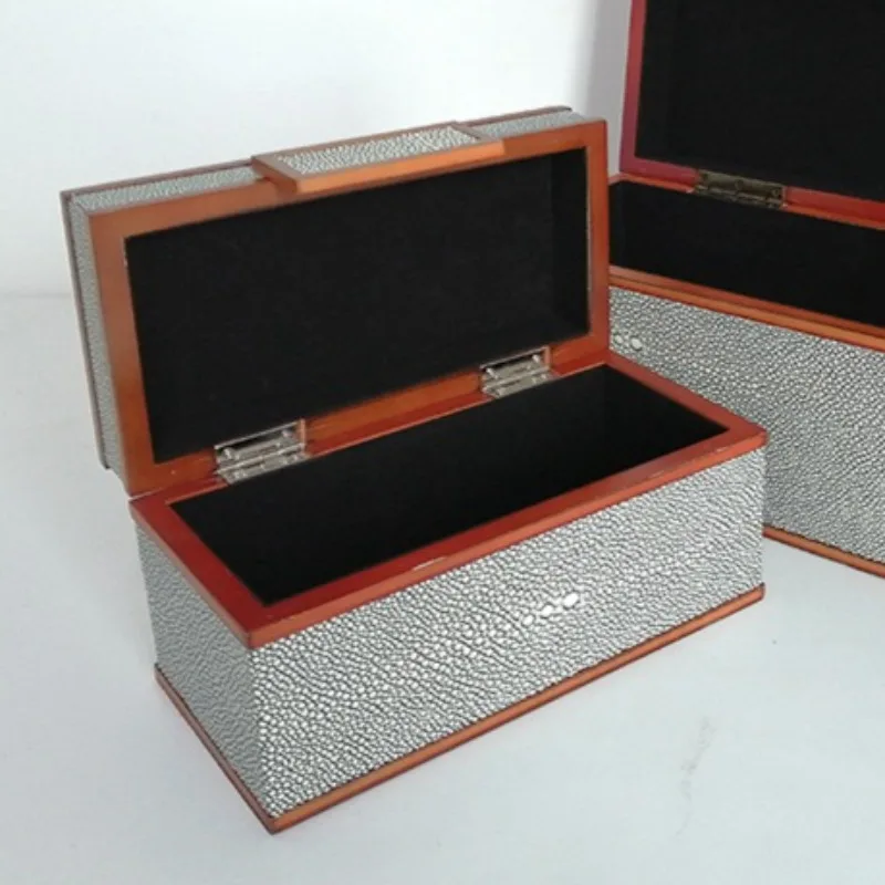 

Leather Jewellery Display Box Large Jewelry Organizer Case Craft Necklace Bracelet Storage Boxes Packaging Ring Earrings Cases