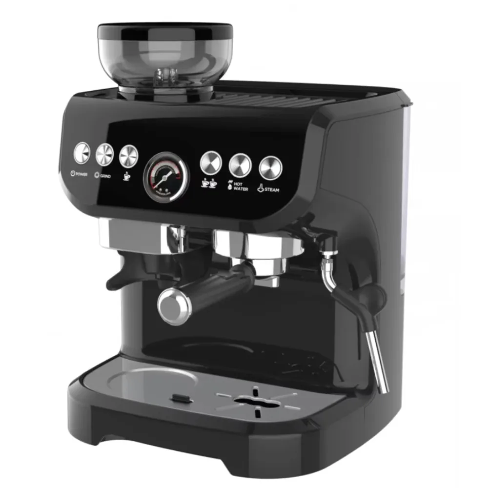 Multi‑Function Automatic Coffee Machine, Built‑in Grinder Espresso Maker for Fresh Milk Coffee Brewing