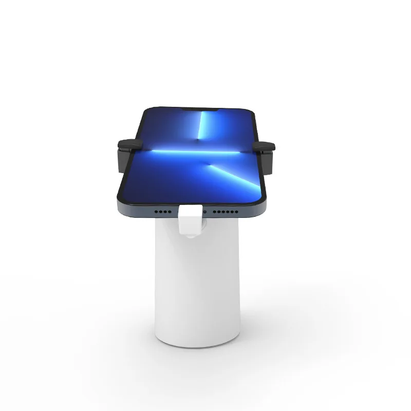 Espositore per tablet per telefono cellulare di sicurezza con allarme antifurto per vendita al dettaglio