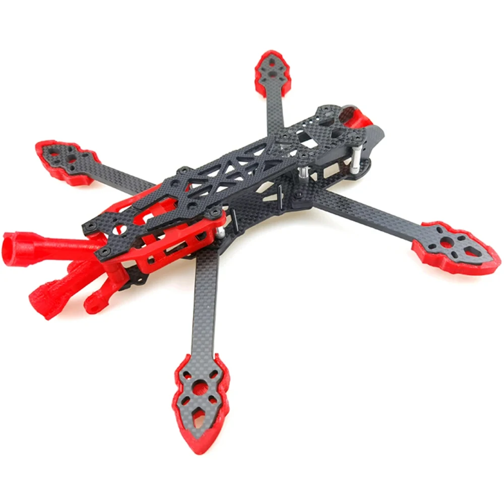 MARK4 Mark HD 5 Cal 240mm ramię 3K rama z włókna węglowego 5mm kompatybilne z DJI FPV Racing Drone Quadcopter część do druku narzędzie do