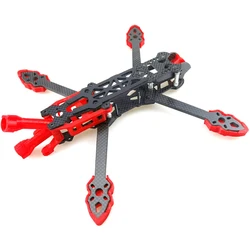 MARK4 Mark HD 5 Cal 240mm ramię 3K rama z włókna węglowego 5mm kompatybilne z DJI FPV Racing Drone Quadcopter część do druku narzędzie do majsterkowania