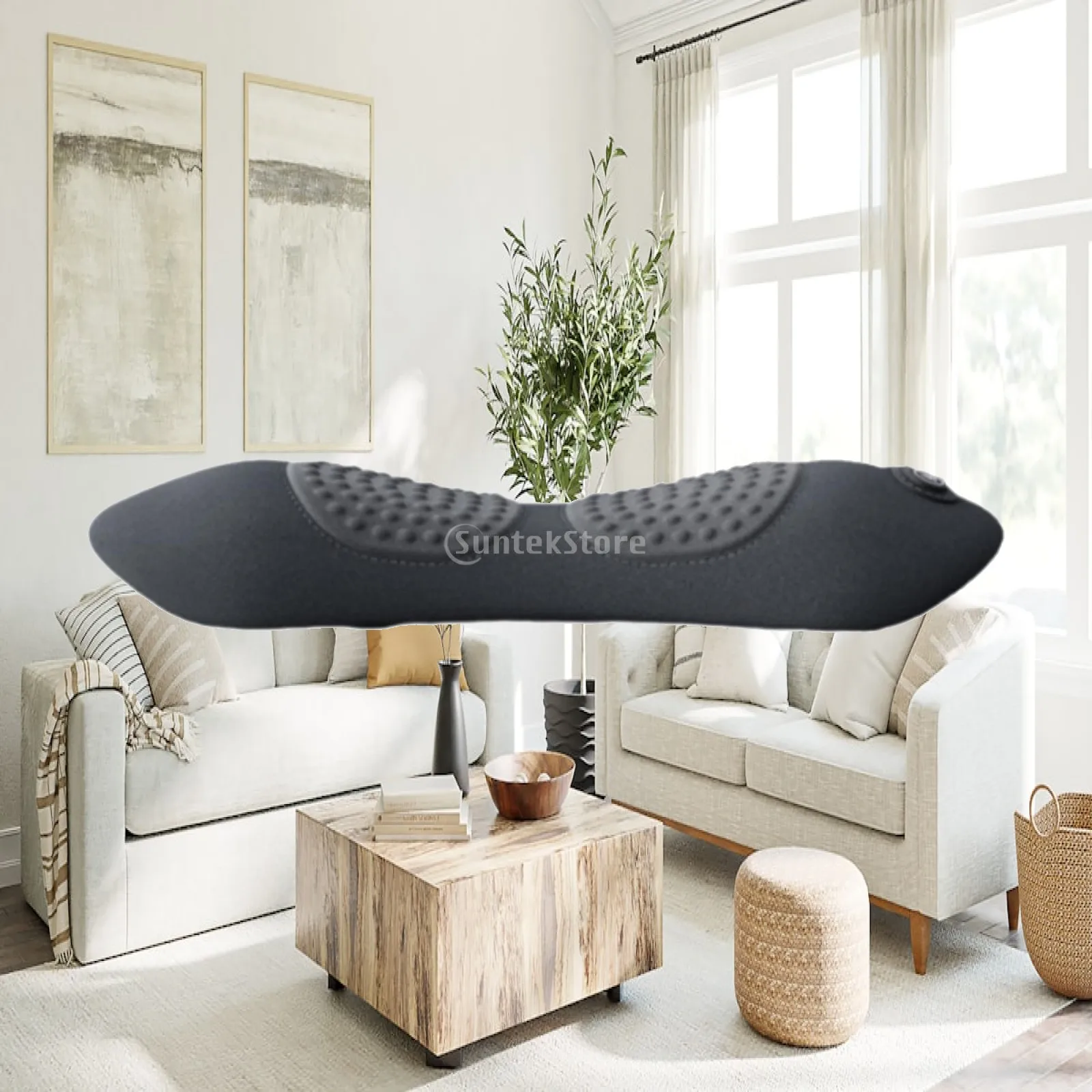 Waist Pillow Pillow Versatile Ergonomic Compact Waist Protection Pad Memory Foam Pillow for Bed Home Office Sofa Mom